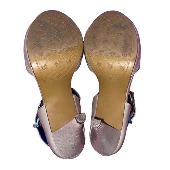 Candies tan faux leather pumps nude heels - Picture 6 of 7